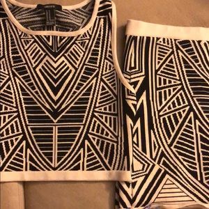 Forever 21 Aztec Two Piece